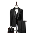 TRAJE DE TRES PIEZAS BLACK MONARCH